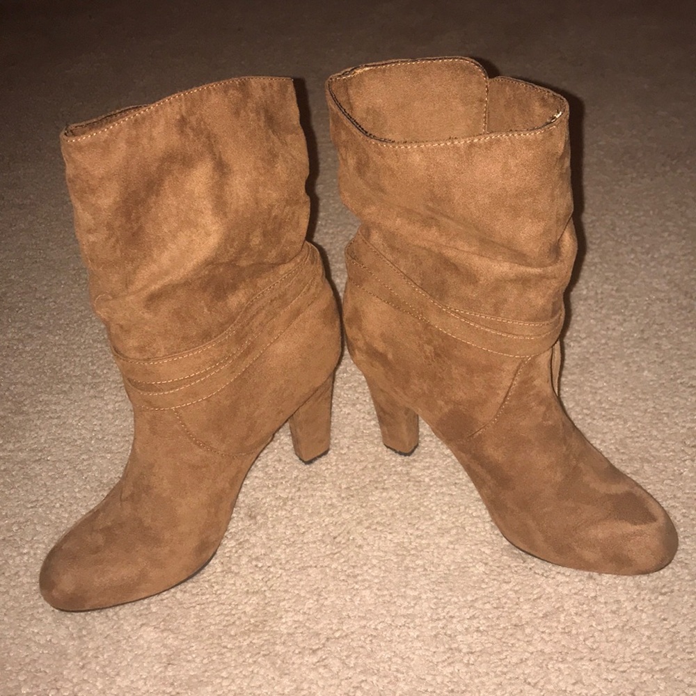 Express Brown Booties